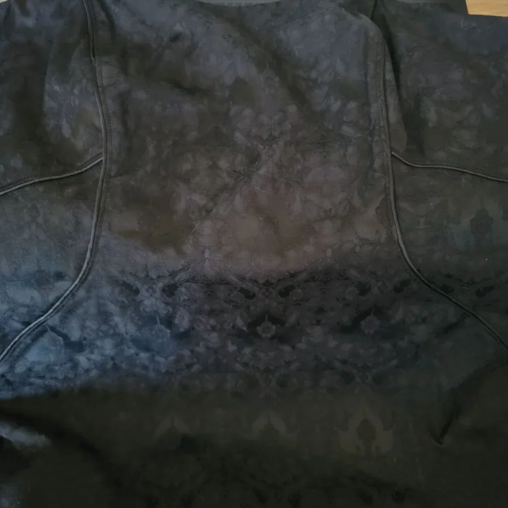 Nicole By Nicole Miller Black Jacquard Sleeveless Dress With Adjustable Straps S - Picture 3 of 6